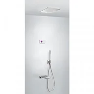 Akcesoria hydrauliczne - Tres 9286315 9286315 ESPACIO Podtynkowy termostatyczny elektroniczny zestaw nawannowy SHOWER - miniaturka - grafika 1