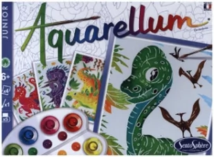 Aquarellum Junior Dinosaurier - Pozostałe książki - miniaturka - grafika 1