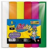 Przybory szkolne - KREPINA PASTELLO kwiatowa PASTELLO mini op.10 mix PAS-7870 - miniaturka - grafika 1