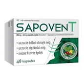 Serce i układ krążenia - SAPOVEN T - 48 kapsułek - miniaturka - grafika 1
