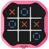 Gry planszowe - Gra logiczna GIIKER Tic-Tac-Toe Bolt Różowy - miniaturka - grafika 1