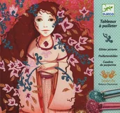 Zabawki kreatywne - Djeco, zestaw kreatywny Złoto i jedwab - miniaturka - grafika 1