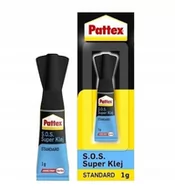 Kleje i inne preparaty budowlane - Pattex Pattex S.O.S Super Klej 1g 12 sztuk - miniaturka - grafika 1