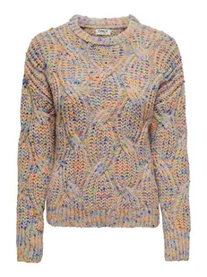 ONLY Sweter ze wzorem - Swetry damskie - miniaturka - grafika 1