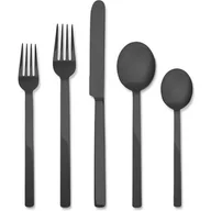 Miski i półmiski - Mepra-zestaw sztućców dla 1 osoby 5el. oro nero,st kod: 107522005ON - miniaturka - grafika 1