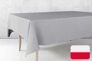 Obrus 140x180 Plamoodporny Klasyczny Elegant Szary - Obrusy i serwetki - miniaturka - grafika 11