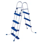 Akcesoria do basenów - Bestway Drabinka bezpieczna do basenów 107 cm 58330 - miniaturka - grafika 1