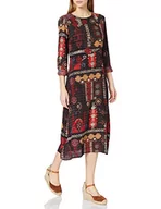 Sukienki - Desigual Damska sukienka Vest_alburquerque Casual - miniaturka - grafika 1