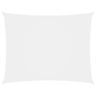 Parasole ogrodowe - VidaXL Żagiel ogrodowy z tkaniny Oxford, prostokątny, 2x4 m, biały 135257 VidaXL - miniaturka - grafika 1