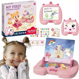 Tablica Magnetyczna Edukacyjna Ścieralna Akcesoria - Zabawki interaktywne dla dzieci Tablica Magnetyczna Edukacyjna Ścieralna Akcesoria - Zabawki interaktywne dla dzieci - miniaturka - grafika 1