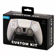 Akcesoria do Playstation - Silikonowa Skóra Kontrolera Z Uchwytami Kciuk Ps5- Przezroczysty - miniaturka - grafika 1