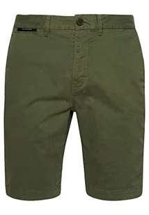 Superdry Męskie szorty Chino Core M7110334A, Tymianek, 30 - Spodenki damskie - miniaturka - grafika 1