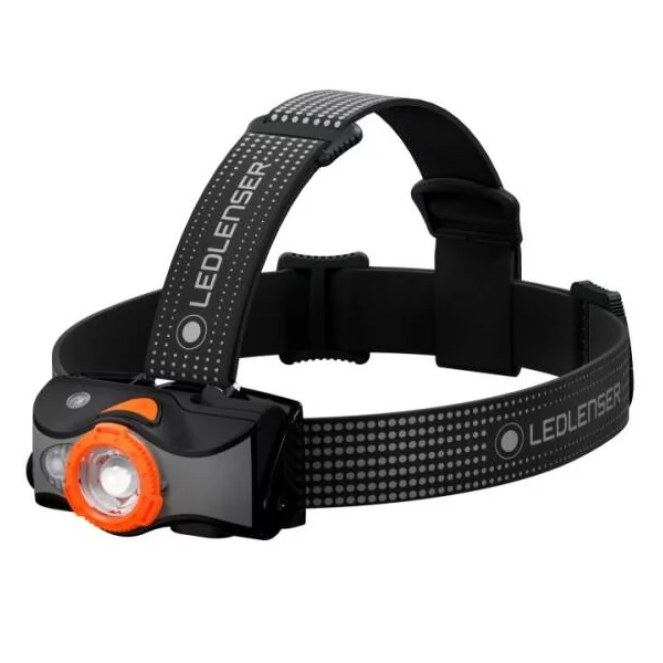 Latarka czołowa Ledlenser MH7 black/orange - 600 lumenów (502153) T