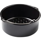 Akcesoria i części AGD - Kosz do Air Fryera PYREX 722629 20 x 19 cm Czarny - miniaturka - grafika 1