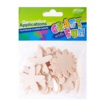 Ozdoba dekoracyjna drewniane kwiaty - Dekoratorstwo - miniaturka - grafika 1