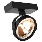 Lampy ścienne - Light Prestige Romeone 1 czarne kinkiet LP-2113/1W BK - miniaturka - grafika 1