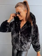 Kurtki damskie - Kurtka damska FRESCO czarna Dstreet TY2974-L - miniaturka - grafika 1