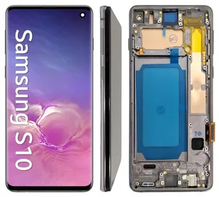 WYŚWIETLACZ EKRAN LCD DO TELEFONU SAMSUNG GALAXY S10 INCELL RAMKA CZARNA - Części serwisowe do telefonów - miniaturka - grafika 1