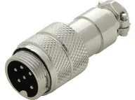 Akcesoria do CB Radia - Gniazdo Cb Mikrofonowe 6Pin Na Kabel - miniaturka - grafika 1