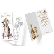 Kartki okolicznościowe i zaproszenia - Kukartka Karnet PM-183 Ślub - miniaturka - grafika 1