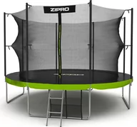 Trampoliny - Zipro Trampolina ogrodowa z siatką wewnętrzną 12FT 374cm + torba na buty GRATIS! 5902659840684 - miniaturka - grafika 1