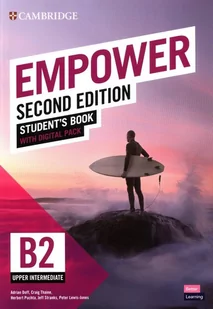 Empower Upper-intermediate B2 Students Book with Digital Pack - Książki do nauki języka angielskiego - miniaturka - grafika 1