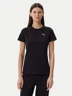 Koszulki i topy damskie - Puma T-Shirt Ess Elevated 685021 Czarny Slim Fit - miniaturka - grafika 1