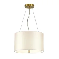 Lampy sufitowe - Lampa wisząca Pearce stary mosiądz DL-PEARCE14-3LT-IV-AB  - Elstead - miniaturka - grafika 1