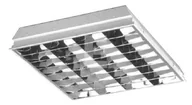 Oprawy, klosze i abażury - ROMA Oprawa wstropowa rastrowa 4x18W G13 IP20 418 SLA marki PXF (Plexiform). PX1 - miniaturka - grafika 1