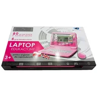 Zabawki interaktywne dla dzieci - Zabawka laptop edukacyjny HH POLAND DM459388-P - miniaturka - grafika 1