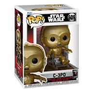 Figurki dla dzieci - Funko POP!, figurka kolekcjonerska, Star Wars: Retur of the Jedi 40th - C3P0 in chair - miniaturka - grafika 1