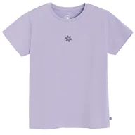 Koszulki dla dziewczynek - Cool Club, T-shirt dziewczęcy, fioletowy - miniaturka - grafika 1