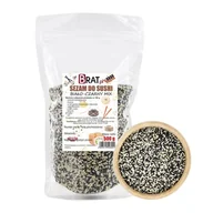 Zdrowa żywność - Sezam do sushi - biało - czarny mix 500g - miniaturka - grafika 1