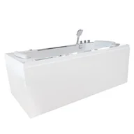 Wanny z hydromasażem - Wanna z hydromasażem prostokątna 180x90 cm Marbe 941 Hydrosan - miniaturka - grafika 1