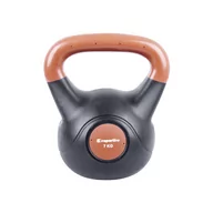 Kettlebell - InSportLine Hantla bitumiczna Kettlebell Dark 7 kg 1IN-10736 - miniaturka - grafika 1