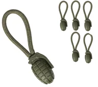 Nerki - UCHWYT DO SUWAKA 5 SZTUK MIL-TEC OLIWKOWE - miniaturka - grafika 1