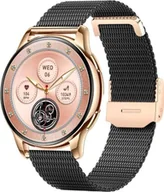 Smartwatch - Rubicon Zegarek SMARTWATCH Rubicon F30 rosegold/black - miniaturka - grafika 1