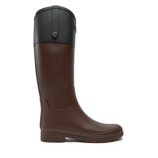 Kalosze Hunter HFRW0008251 Brązowy - Kalosze damskie - miniaturka - grafika 1