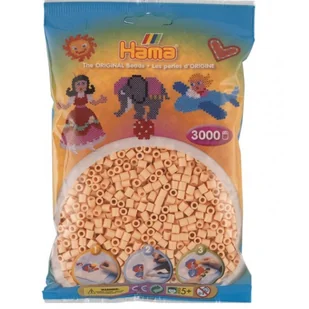 Hama 201-78 - jasny łososiowy - 3000 koralików midi - Prace ręczne dla dzieci - miniaturka - grafika 1