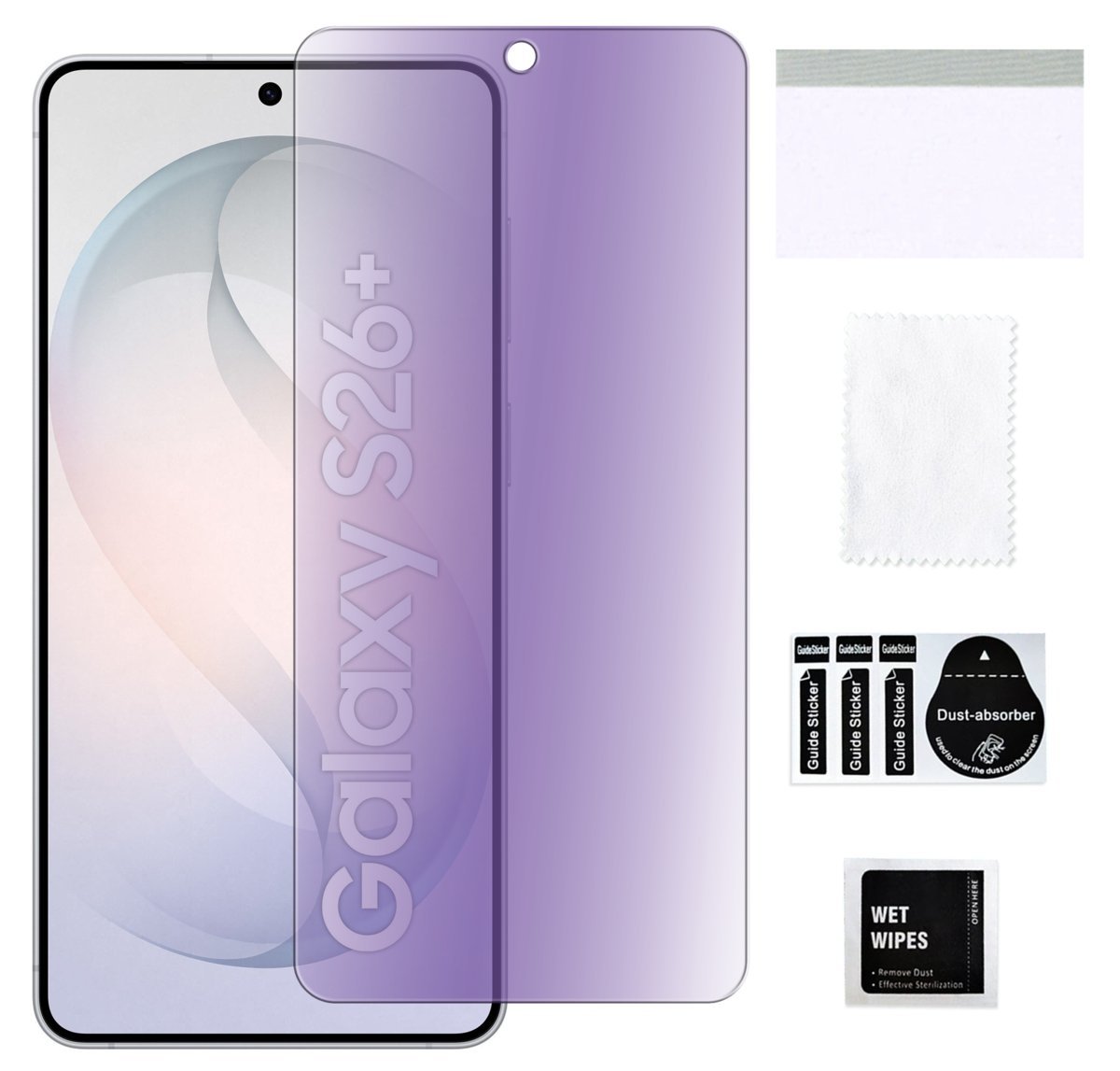 Szkło hybrydowe anti-blue do SAMSUNG GALAXY S26 PLUS ochrona na ekran 9H