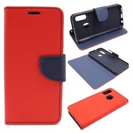 Etui i futerały do telefonów - Etui Do Samsung Galaxy A20E A202 Fancy Diary Czerwony Case Pokrowiec - miniaturka - grafika 1