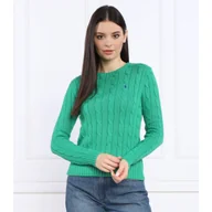 Swetry damskie - POLO RALPH LAUREN Sweter | Slim Fit - miniaturka - grafika 1