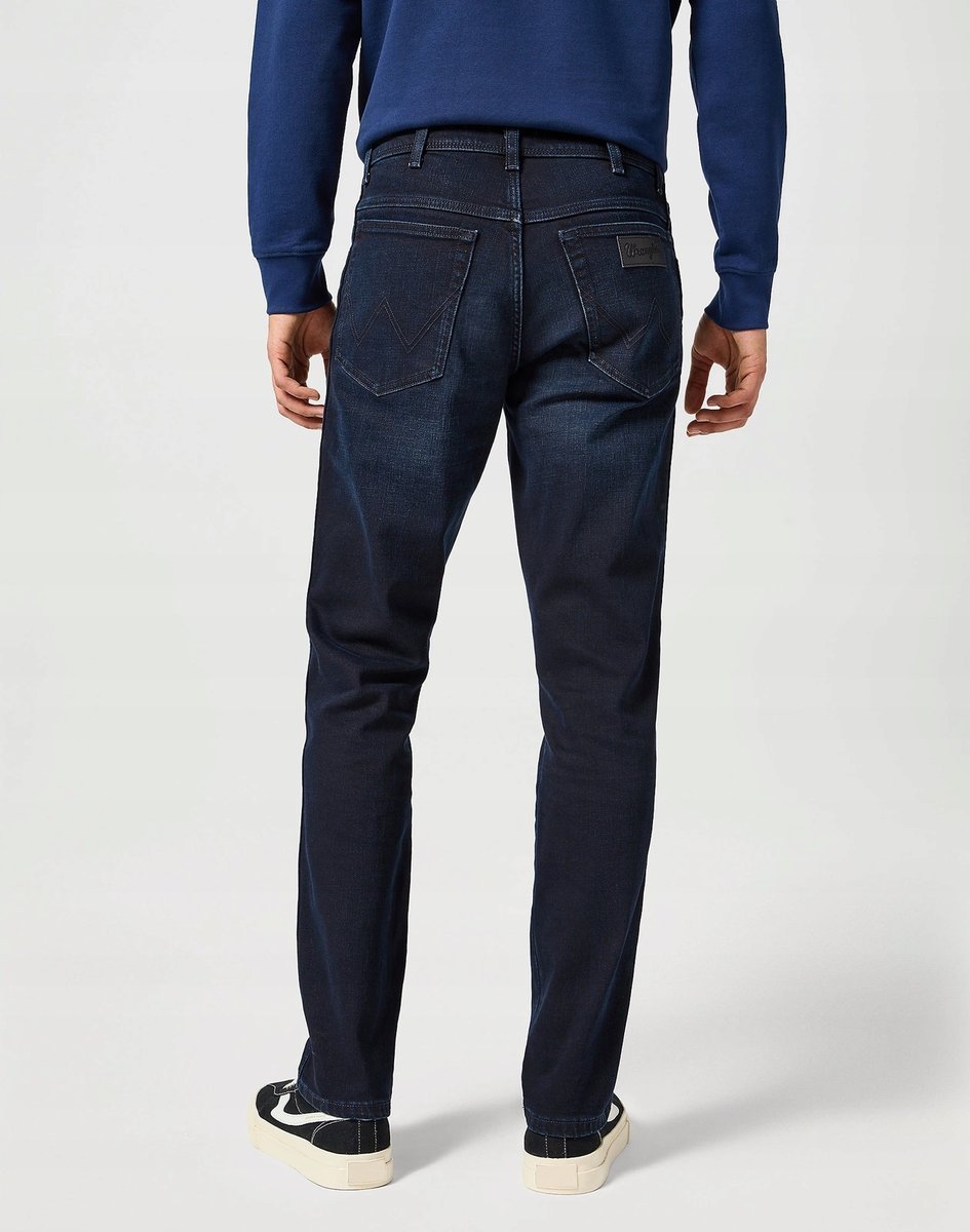WRANGLER TEXAS SLIM DEEP BLUE BLACK 112355027 34/34