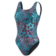 Stroje kąpielowe - Strój damski Speedo Logo Deep U-Back 68-12369 r.36 - miniaturka - grafika 1