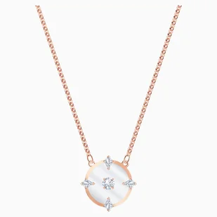 Naszyjnik Swarovski North Necklace, White, Rose-gold tone plated 5551797 - Naszyjniki - miniaturka - grafika 1