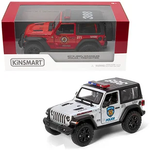 SAMOCHÓD AUTO METALOWE JEEP WRANGLER 1:34 ZABAWKA DLA DZIECI - Samochody i pojazdy dla dzieci - miniaturka - grafika 1