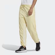 Spodnie damskie - adidas Damskie spodnie do biegania Jogger Hyperglam z 3 paskami, oversize, z bocznymi suwakami - miniaturka - grafika 1