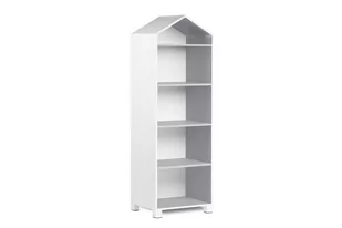 Regał 11 MIRUM biały/szary / 57x172,3x45 cm - Regały Regał 11 MIRUM biały/szary / 57x172,3x45 cm - Regały - miniaturka - grafika 1