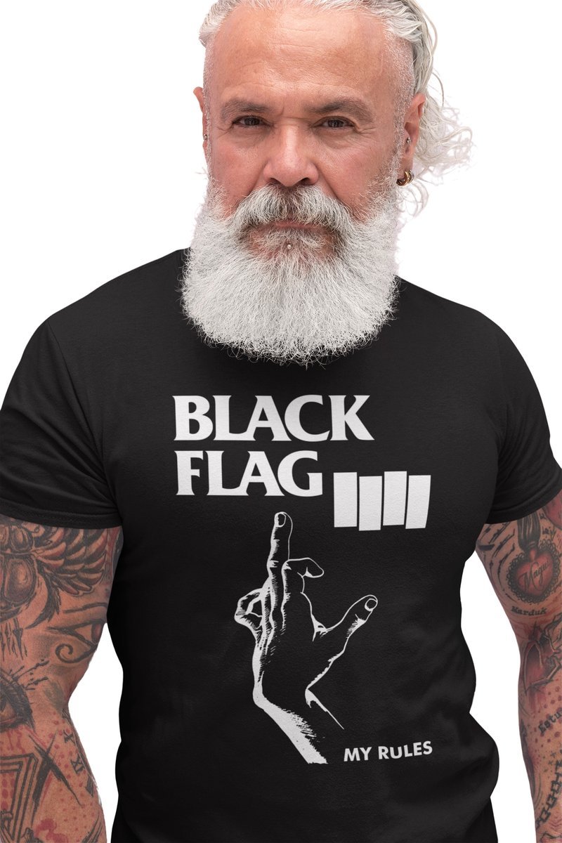 BLACK FLAG T-Shirt Koszulka Hardcore Punk M
