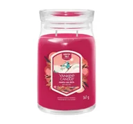 Świece - Yankee Candle Signature Apres Ski duża świeca zapachowa Santa on Skis 567 g - miniaturka - grafika 1